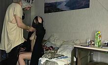 Homemade Threesome - Girl Seduces Gay Couple To Fuck - 1 143