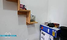 Gay Latina Rides Big Cock in Ass Close-Up