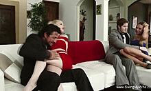 Do you want interracial blonde swinger milf group fun?