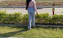 merry christmas with latina solo ass play just for you. sex only in the backdoor.