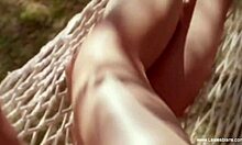 Lesbian girlfriends from Europe playing with toys outside in Belgium. So hot! 🔥