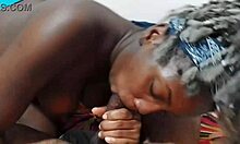 Seductive girlfriend gives sloppy deepthroat by the pool