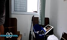 Gay Latina Rides Big Cock in Ass Close-Up