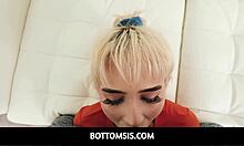 BottomSis teen finally sneaks more of her stepsister’s tight pussy