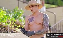 Gay couple warns twink of freaky neighbors, but who’s truly freaky? DisruptiveFilms exposes all.