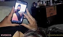 watching porn tiktoks with best friend