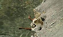 Just another day with a couple getting wild on the beach for round two.