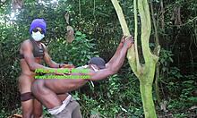 A Very Hot Fuck In The Open Air Under The Woods!