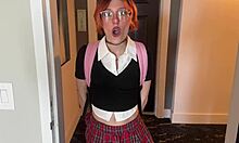 Daughters best friend needs discipline ~ elle marz ~ household fantasy in cum in pussy creampie missionary friend pov riding uncle glasses