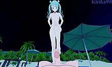 hatsune miku, wanna feel intense creampie in vivid hentai action?