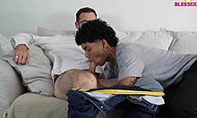 Social educator gives cock to young twink