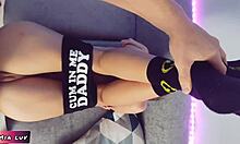 horny neighbor wanted to borrow sugar but got my cock instead in lingerie