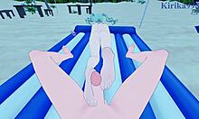 hatsune miku, wanna feel intense creampie in vivid hentai action?