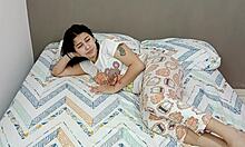 I put my cock in Violetta's mouth to check her temperture, then fuckd her ass