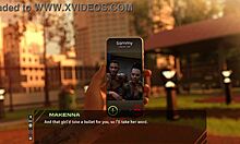 Stunning Long Haired Brunette Wants To Talk About Old Days