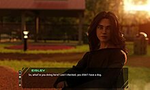 Stunning Long Haired Brunette Wants To Talk About Old Days