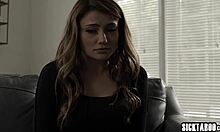 Submissive Teen 18+ Babysitter Adria Rae Belongs To Boss So She Is Obedient And Horny!