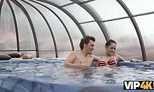 VIP4K Guy Unleashes Old Penis for Dirty Sex with Russian Angie Moon in Raw Action.