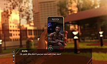 Stunning Long Haired Brunette Wants To Talk About Old Days