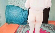 Crossdresser in Sexy Dress with Big Ass! Is This White Gay Boy a Lady Boy Model?