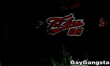 I-I watched interracial gays do group sex and handjobs in the gym