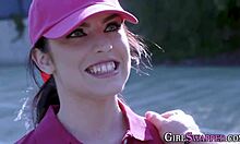 busty stepdaughter gets fucked by old man