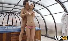 VIP4K Guy Unleashes Old Penis for Dirty Sex with Russian Angie Moon in Raw Action.