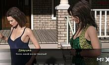 Mechanic babe fixes car in Pine Falls game