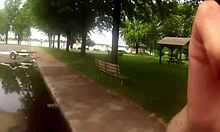 Public Sex with Creampie at the Park!