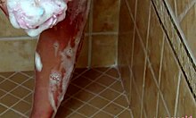 So, wanna see this cute blonde in a steamy shower scene?