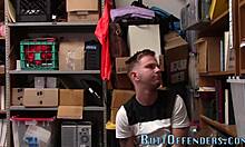 Gay teen 18+ gets facial after hardcore anal