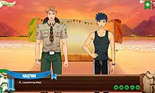 Game friends camp episode 17 - scout badges russian voice acting