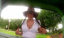 Public Sex with Creampie at the Park!