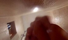 Spying on my friend’s wife in the shower felt wrong, but her creampie invite overwhelmed me