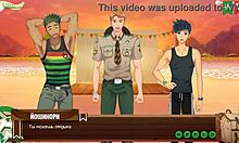 Game friends camp episode 17 - scout badges russian voice acting