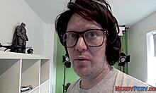 Whoa, Watch This Amateur Blow a Nerd for the First Time!