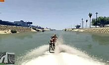 Feeling excited in GTA V with nude mod during missions