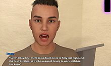 naughty redhead craves big cock in college kings 2