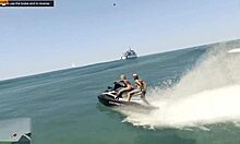 Feeling excited in GTA V with nude mod during missions