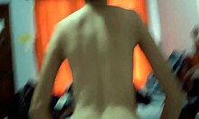 Amateur Latina Couple Has Raw Sex With Condom In Cowgirl Position.