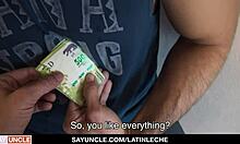 latinleche tricked into gay cock sucking for pay 😈
