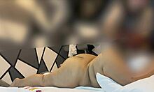 I rubbed my penis on her big ass during an oily massage. It felt incredible.