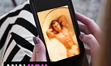 Anal mom gets caught masturbating! 😏