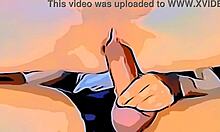 In this hentai cartoon, the asian college teen seduces her friend with netflix, leading to pussy licking.