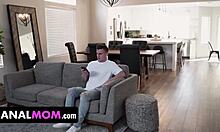 Anal mom gets caught masturbating! 😏