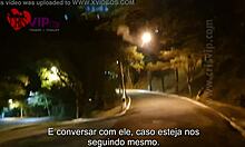 Is Cristina Almeida Bent Over For Outdoor Group Sex?