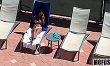 My best friend's girl jasmine caro in amateur video