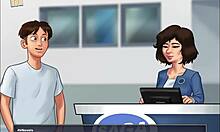 Summertime saga 74 homemade game cartoon with brunette