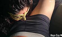 neya cay licks my balls and sucks my cock until i cum in her mouth!