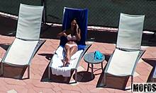 My best friend's girl jasmine caro in amateur video